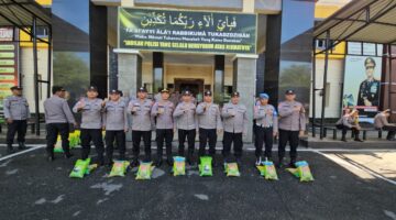 Kapolres Aceh Tenggara Salurkan Beras untuk Personel, Wujud Kepedulian Nyata dari Pimpinan