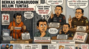 Penanganan Perkara Komaruddin Disorot, Status Berkas Versi Penyidik dan Kejaksaan Tidak Sama