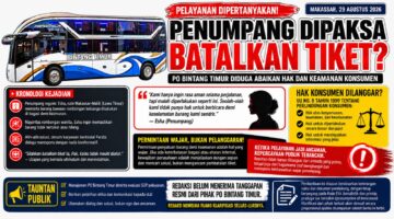 Sorotan pelayanan PO BINTANG TIMUR, penumpang tujuan makassar-Malili luwu timur keluhkan dugaan pelayanan kurang baik