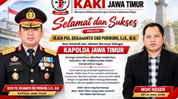 KAKI Jatim: Kapolri Jenderal Suyudi Ario Seto Tunjuk Irjenpol Dekananto Eko Purnomo Sebagai Kapolda Jawa Timur