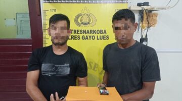Berawal dari Informasi Masyarakat, Polisi Amankan Dua Pria Terkait Sabu di Gayo Lues
